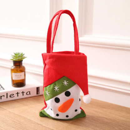 Christmas Tote Bag for Gifts & Decorations