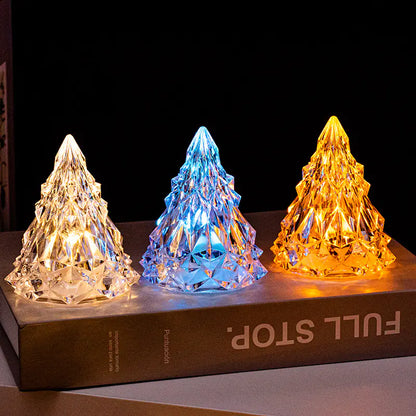 LED Christmas Tree Crystal Candle Light For Home Decor