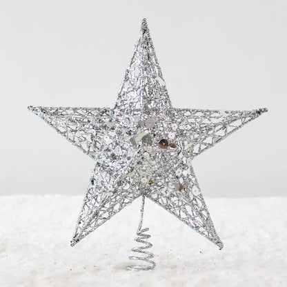 Christmas Tree Top Star Decoration (Five-Pointed Star)