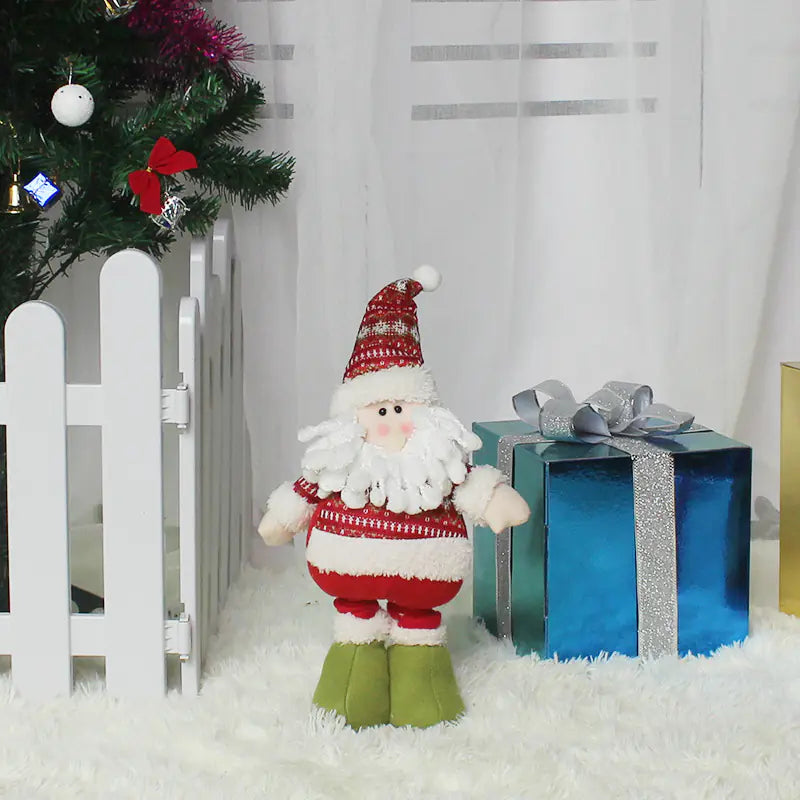 Stretching Santa Figurine - Christmas Gift For Home Decor