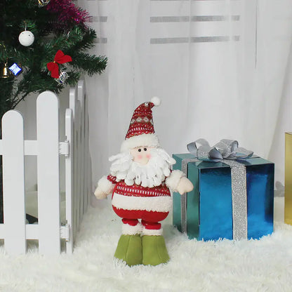 Stretching Santa Figurine - Christmas Gift For Home Decor