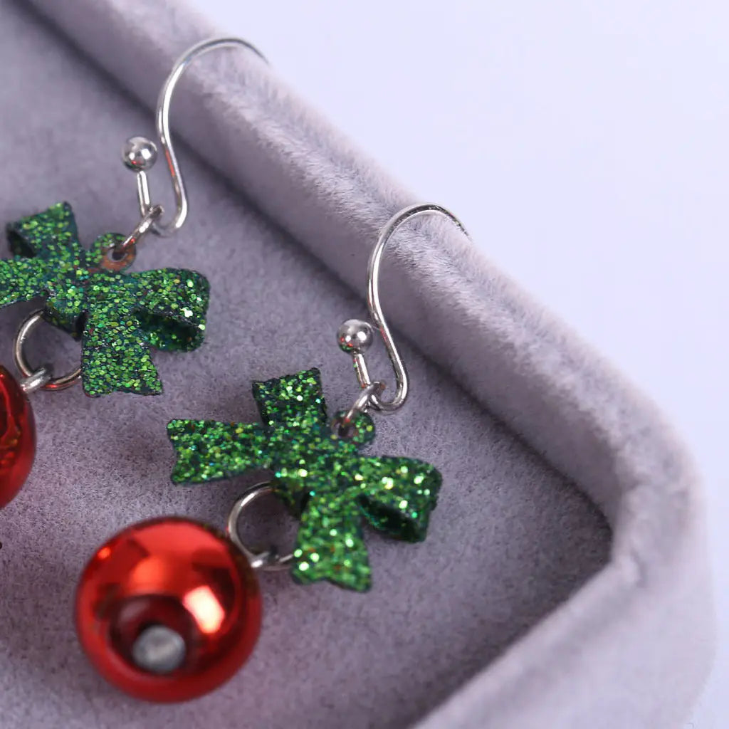 Christmas Hollow Snowflake Earrings For Gifts