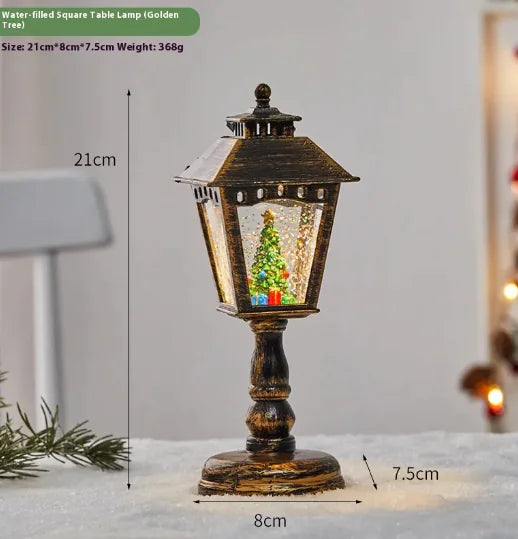 Vora - LED Classic Christmas Holiday Lantern For Home Decor
