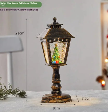 Vora - LED Classic Christmas Holiday Lantern For Home Decor