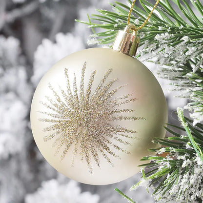 Cross-Border Christmas Tree Ornament Ball Set For Home Decor