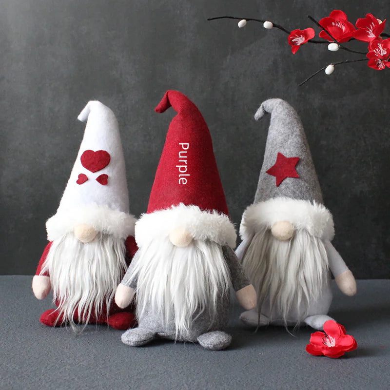 Creative Hooded Faceless Doll Christmas Gnome Plush For Home Decor