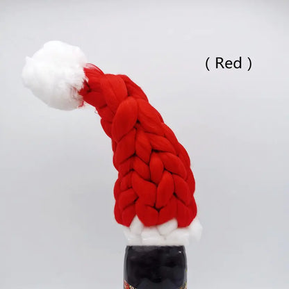 Super Thick Iceland Yarn Christmas Tree Hat Decoration For Home Decor