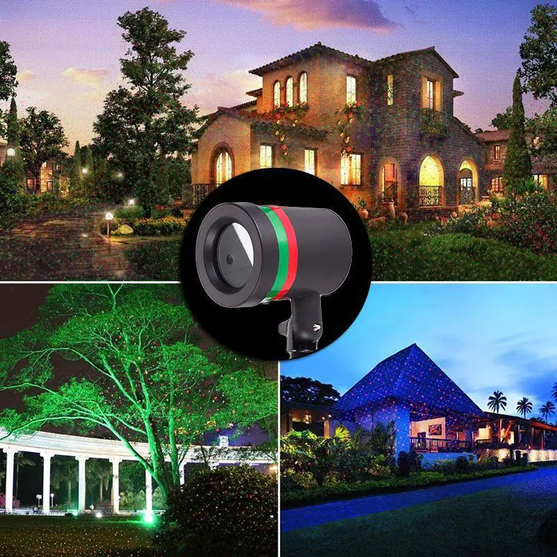 Outdoor Waterproof Laser Christmas Garden Lights For Home Decor