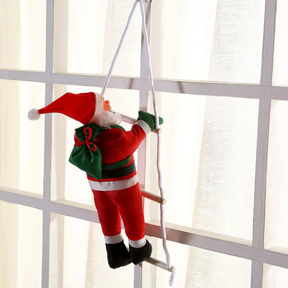 Christmas Santa Climbing Decoration Prop For Home Decor