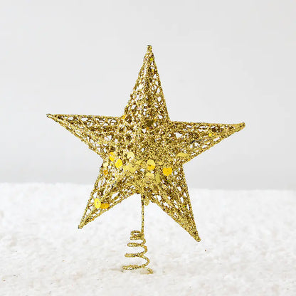 Christmas Tree Top Star Decoration (Five-Pointed Star)