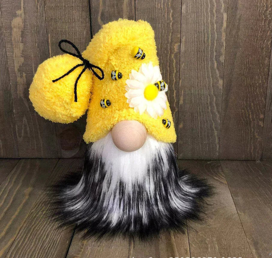 Cute Gnome Head Doll Figurine For Halloween & Christmas