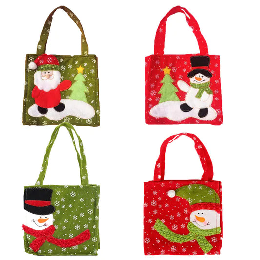 Christmas Gift Bags & Candy Bag Decorations