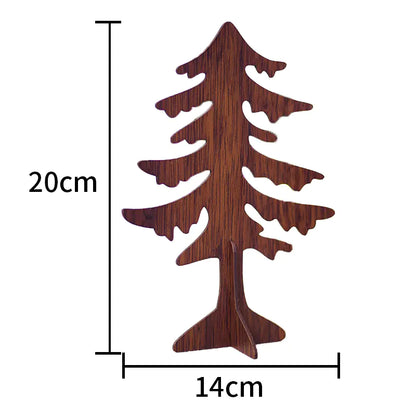 Wooden Christmas Reindeer Decor & Tree Ornament