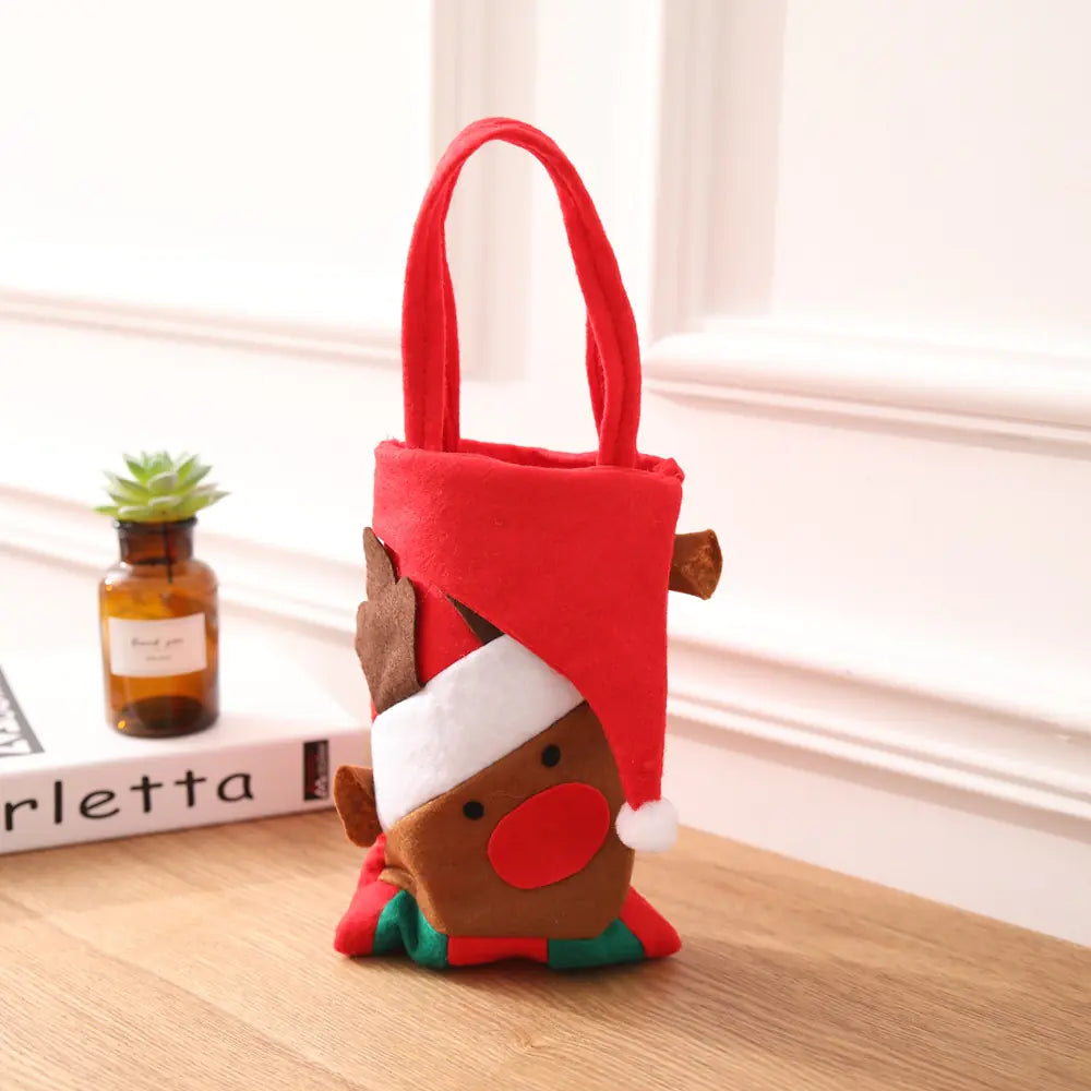 Christmas Tote Bag for Gifts & Decorations