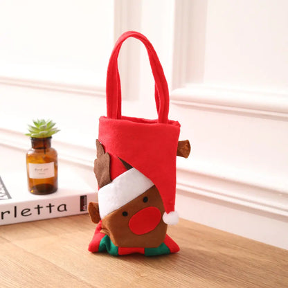Christmas Tote Bag for Gifts & Decorations