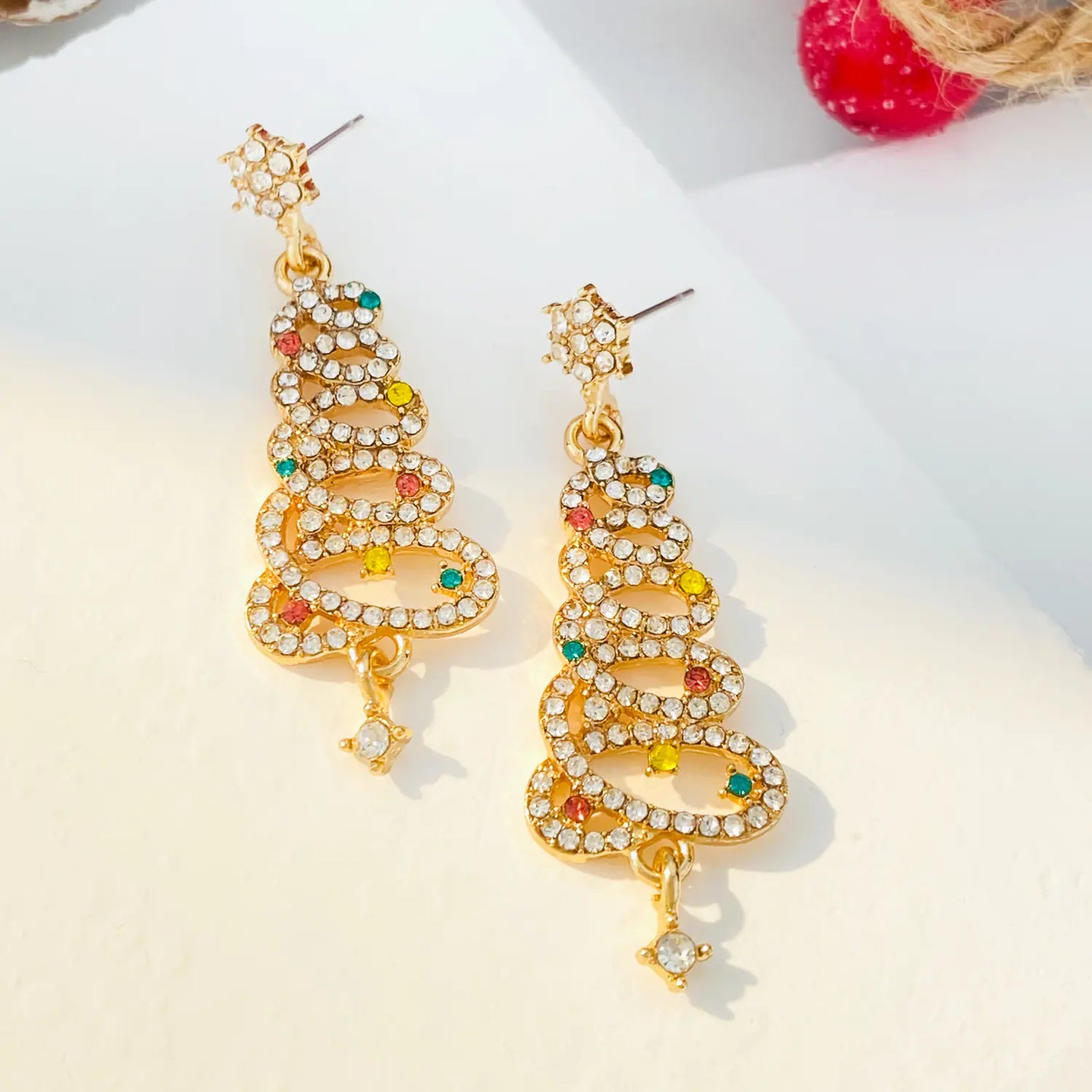 Christmas Tree Earrings For Women - Chic & Versatile